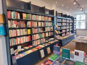 Upstairs Douwes English Bookshop